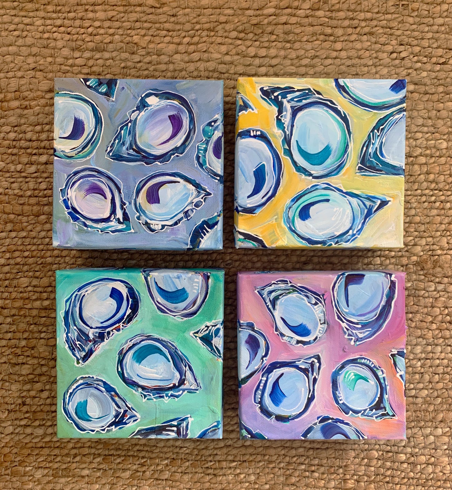 6" x 6" Oysters