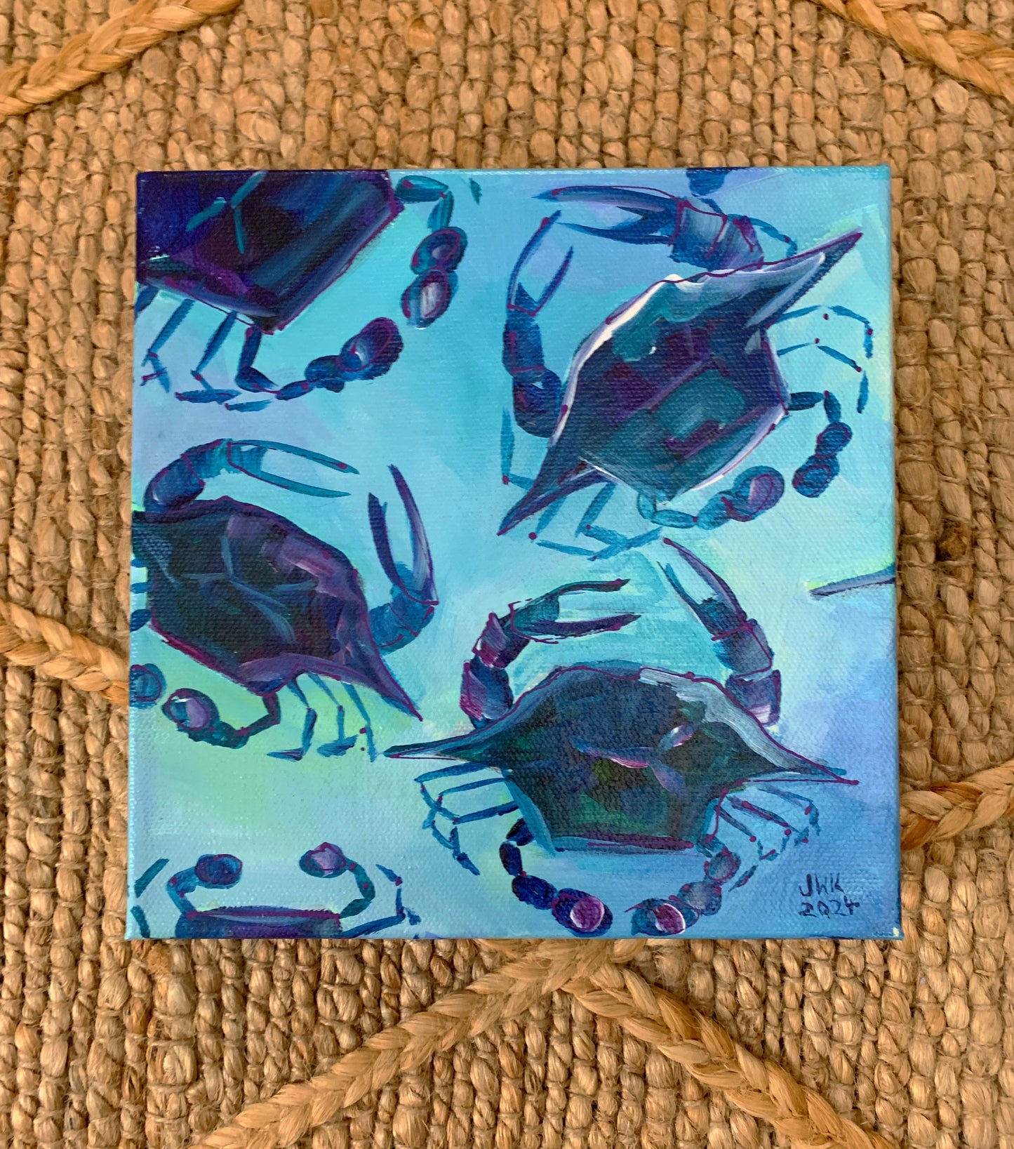 Blue Crab Shelfie #1