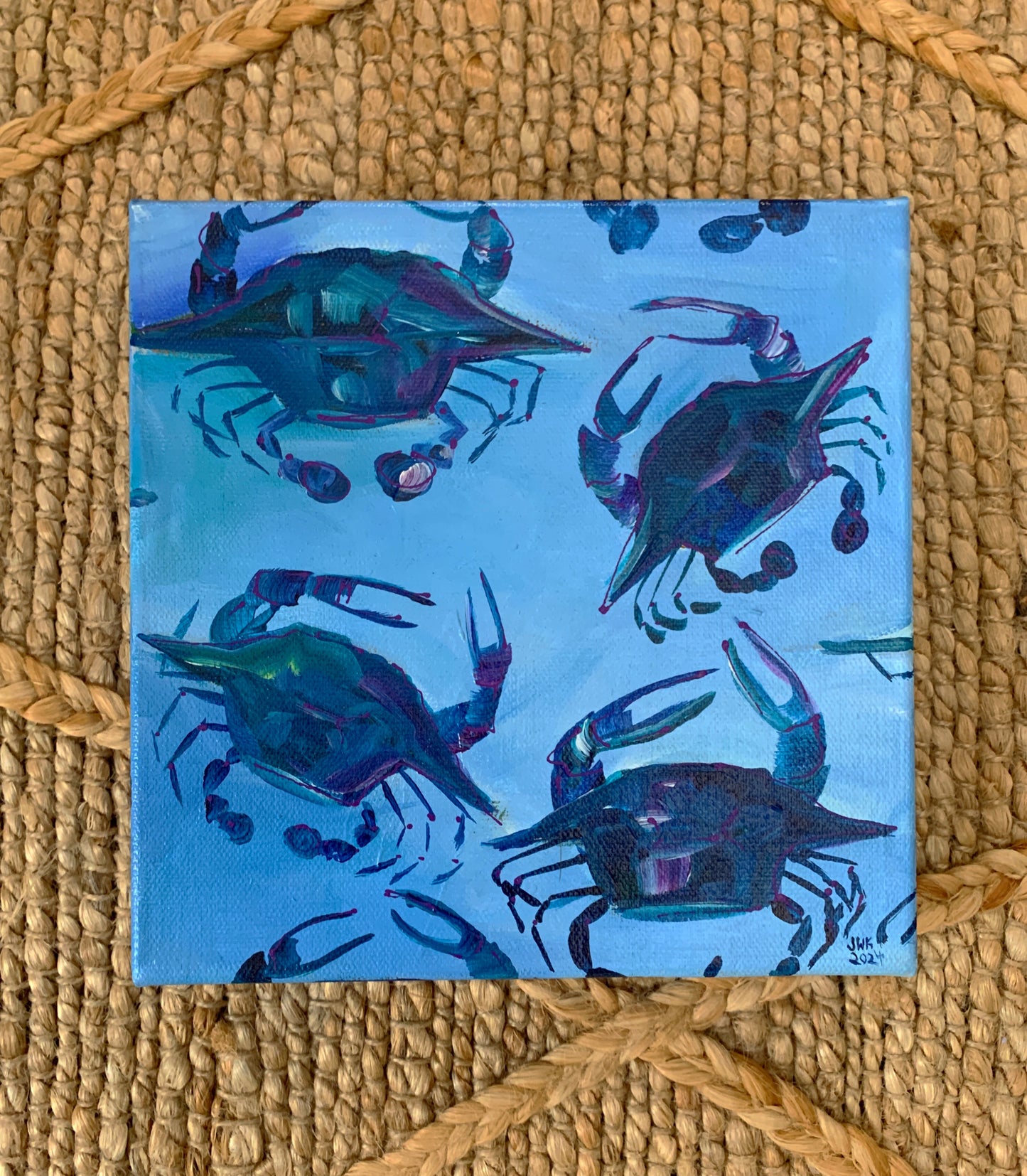 Blue Crab Shelfie #2