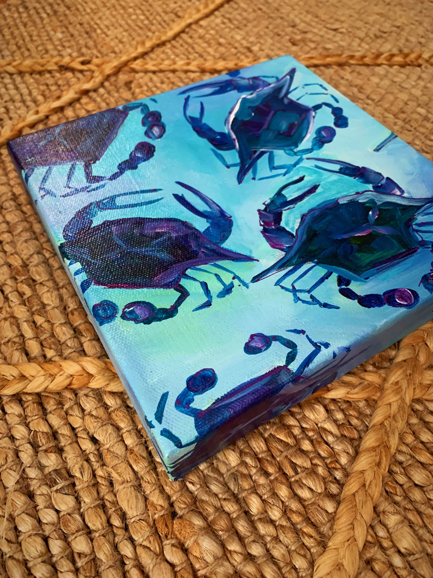 Blue Crab Shelfie #1