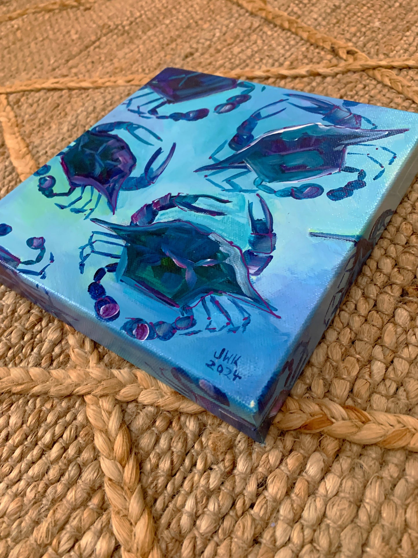 Blue Crab Shelfie #1