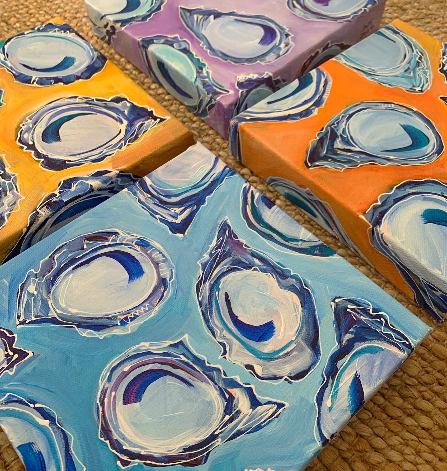 8" x 8" Oysters