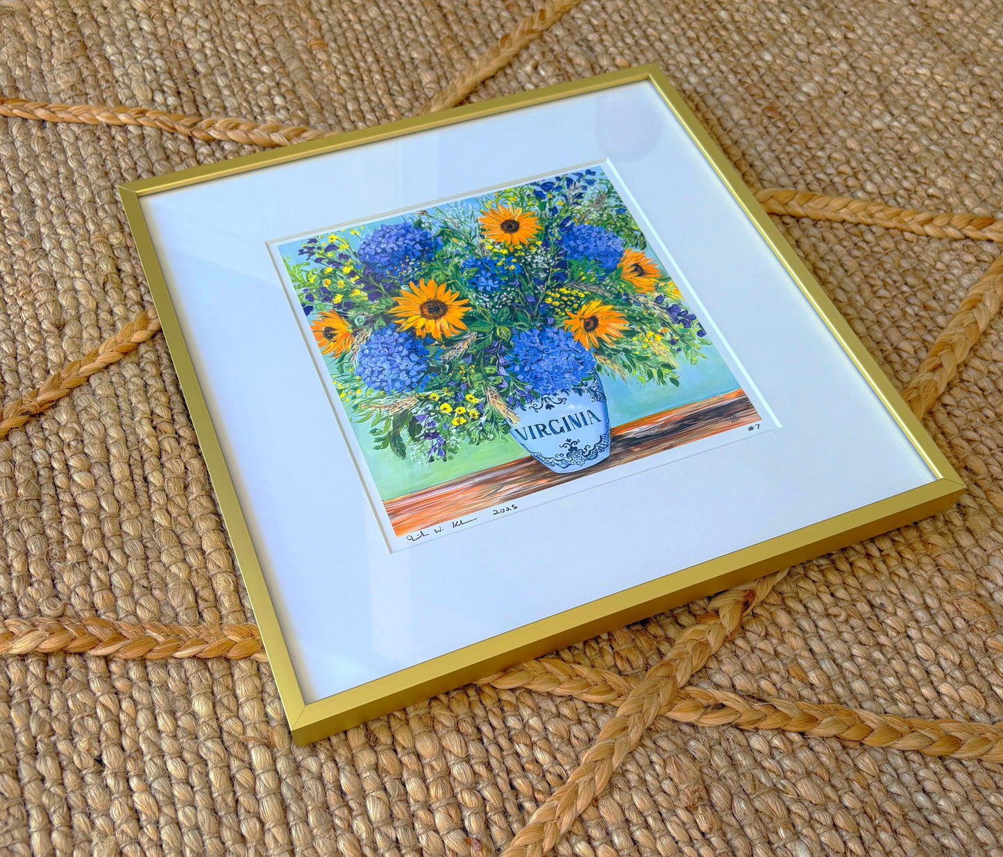 Virginia, Third Time's a Charm - Print